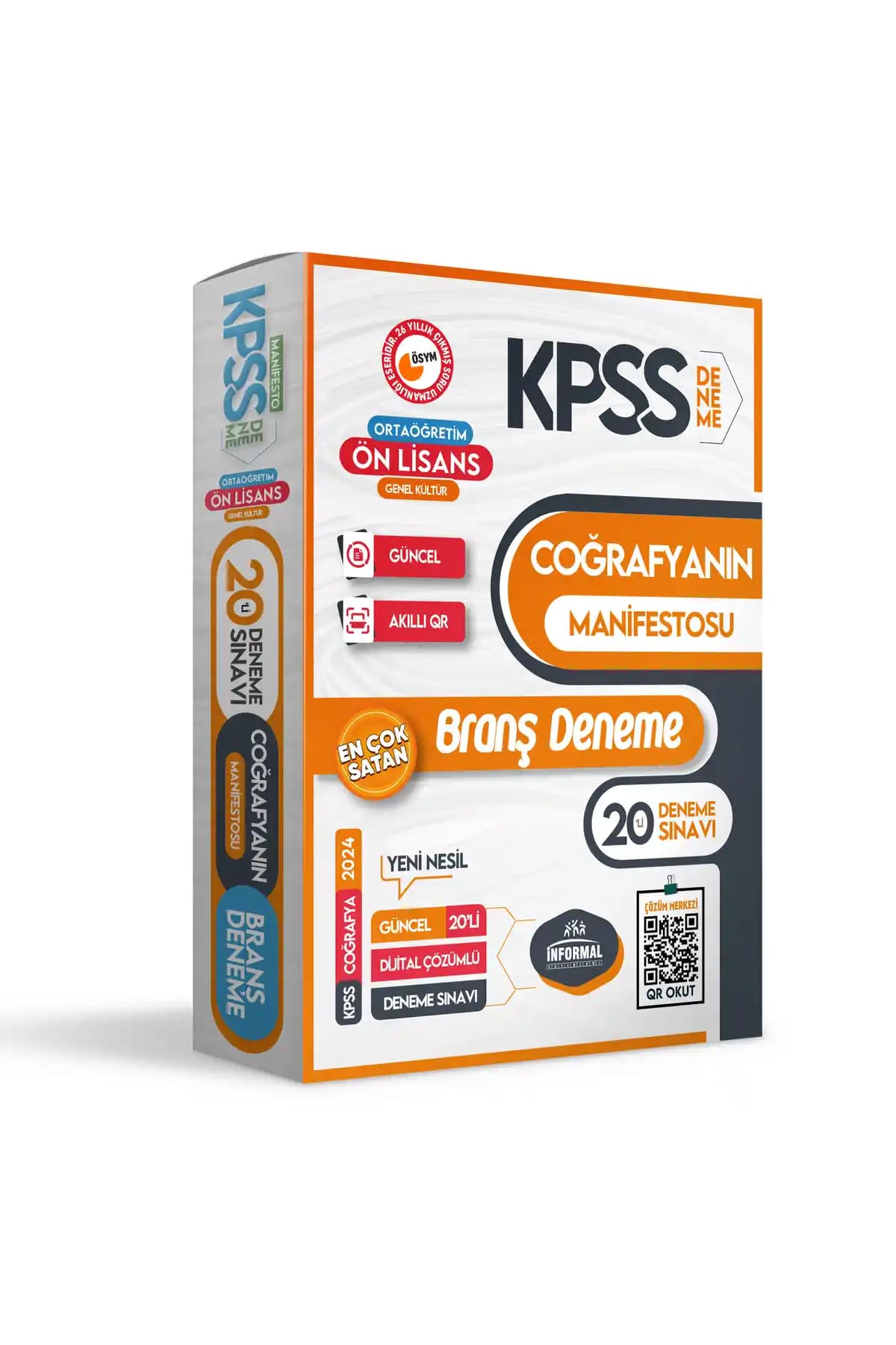 KPSS Ön Lisans ve Ortaöğretim Coğrafya Deneme Seti Güncel İçeriklerle Hazırlık Rehberi