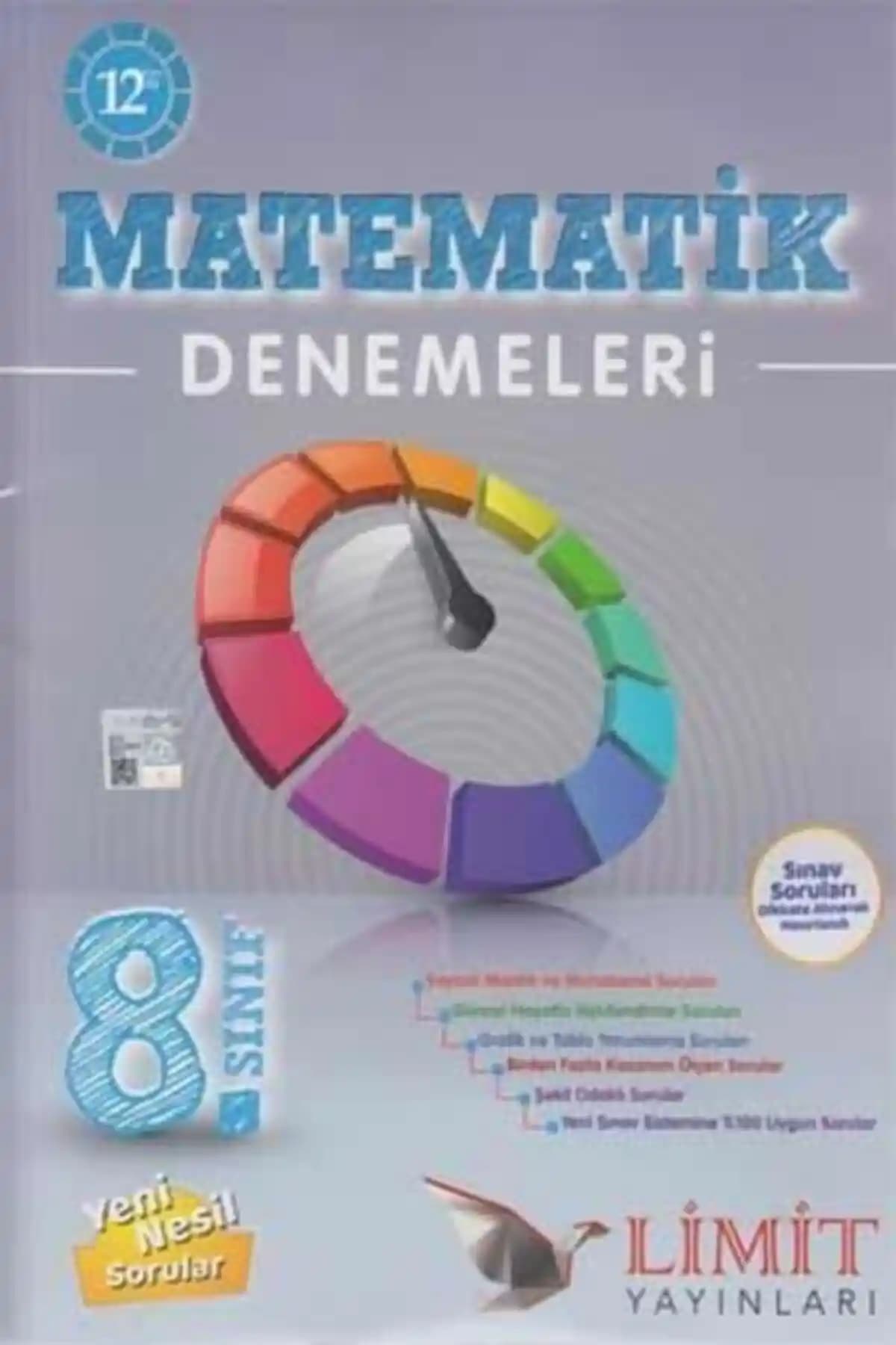 Limit Yayınları 8. Sınıf Matematik Denemeleri Seti Güncel Baskı ile Sınava Hazırlık