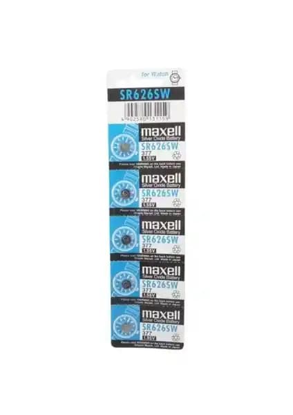 Maxell SR626SW-377 Saat Pili: Güvenilir ve Uzun Ömürlü Saat Güç Kaynağı