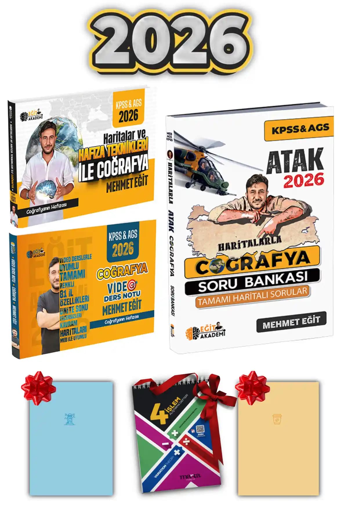 Mehmet Eğit 2026 KPSS Coğrafya Seti Güncel ve Detaylı Konu Anlatımıyla Sınava Hazırlık