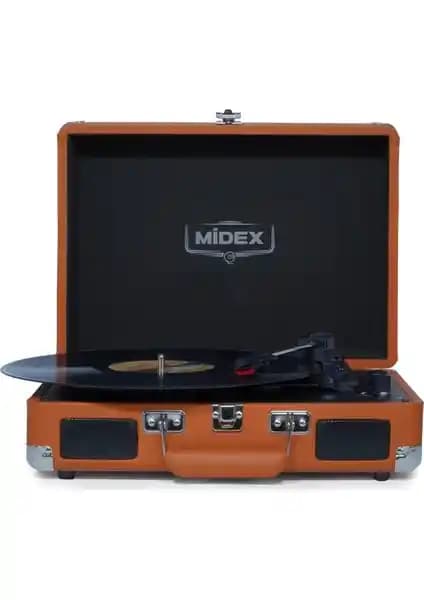 Midex Mtx-101OR Nostaljik Retro Plak Çalar Modern Teknoloji ile Birleşiyor