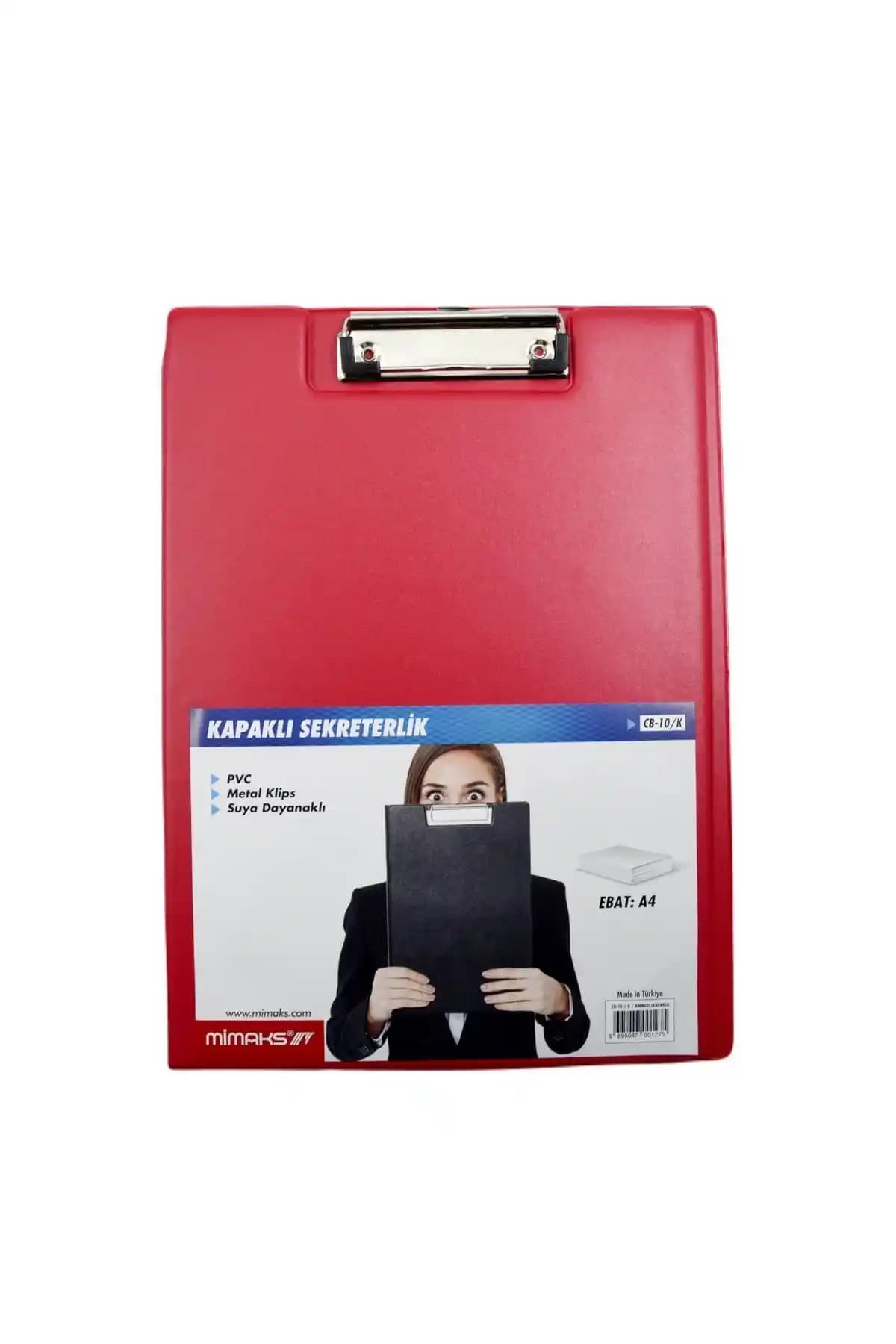 Mimaks Kapaklı Sekreterlik Kırmızı CB-10/K: Ofis ve Kişisel Kullanım İçin Şık ve Fonksiyonel Çözüm