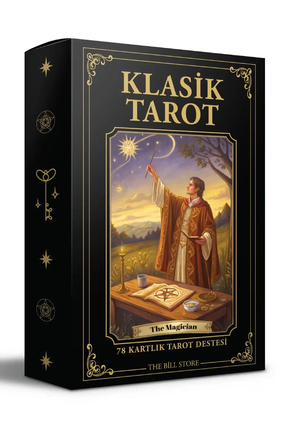 Modern Klasik Tarot Destesi: Şık Tasarım ve Yüksek Kaliteyle Tarot Deneyimi