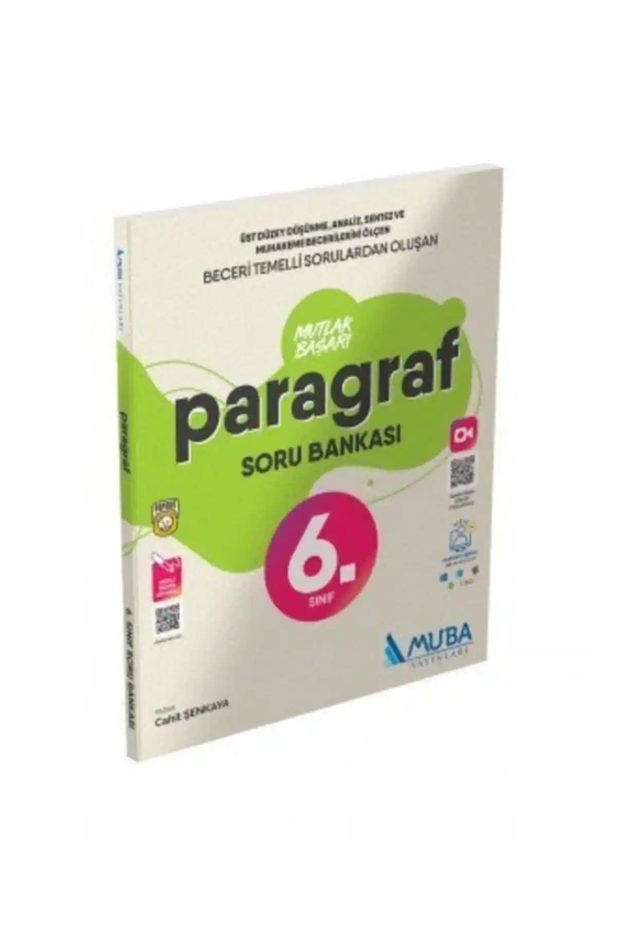 Muba Yayınları Mutlak Başarı 6. Sınıf Paragraf Soru Bankası Güncel İçerik ve Öğrenci Dostu Özellikler