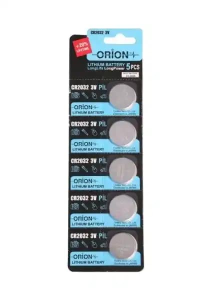 Orion CR2032 3V Lithium Pil: Güç ve Güvenilirlik Sunan Ekonomik Çözüm