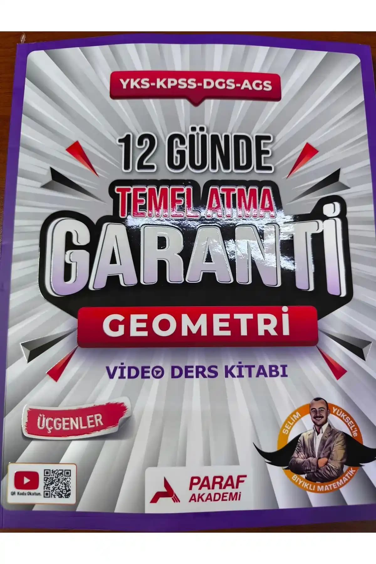 Paraf Z Takım TYT Geometri Video Ders Kitabı Sınava Hazırlık İçin Güncel ve Kapsamlı