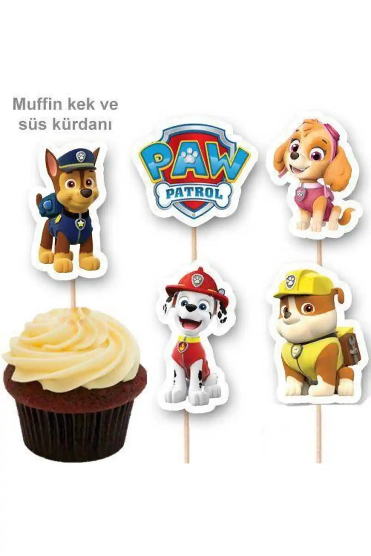 Paw Patrol Şekilli Kürdanlar ile Partilerinize Eğlence ve Şıklık Katın
