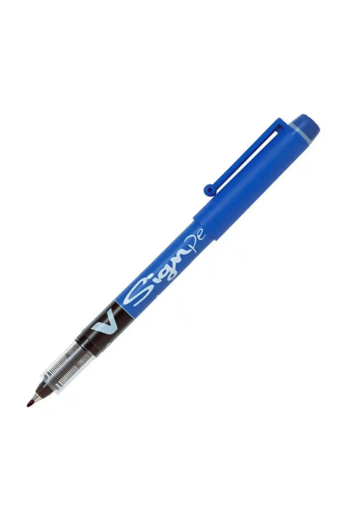 Pilot V-sign Pen İmza Kalemi 2.0 mm yüksek performanslı ve dayanıklı yazım kalemi