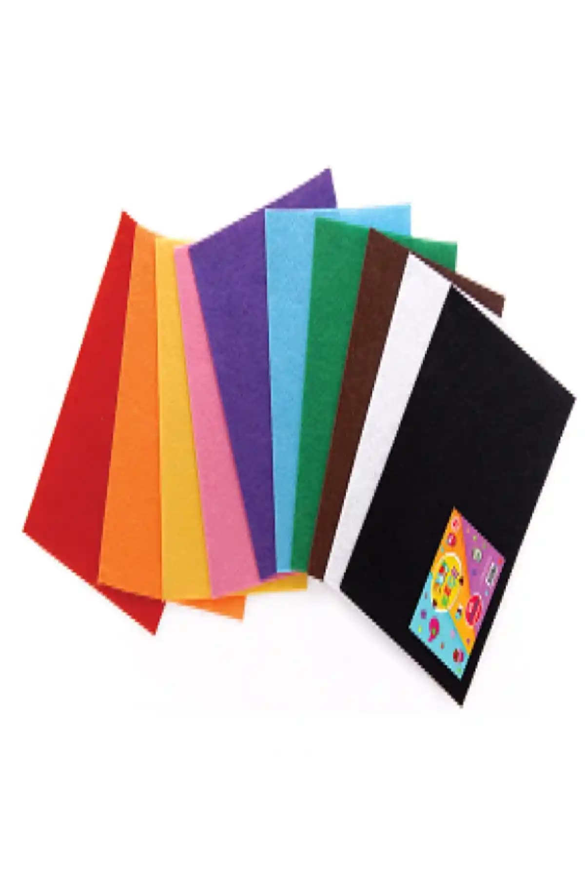 Puti Keçe A4 1208 10’lu Paket Renkli ve Dayanıklı Keçe Malzemeleri