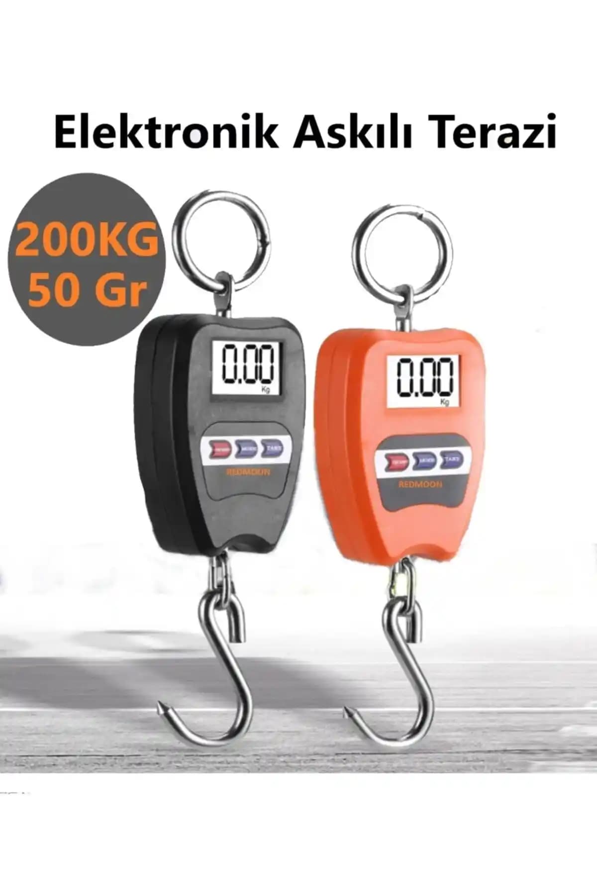 REDMOON Elektronik Askılı Terazi 200 Kg - Dayanıklı ve Hassas Dijital Baskül