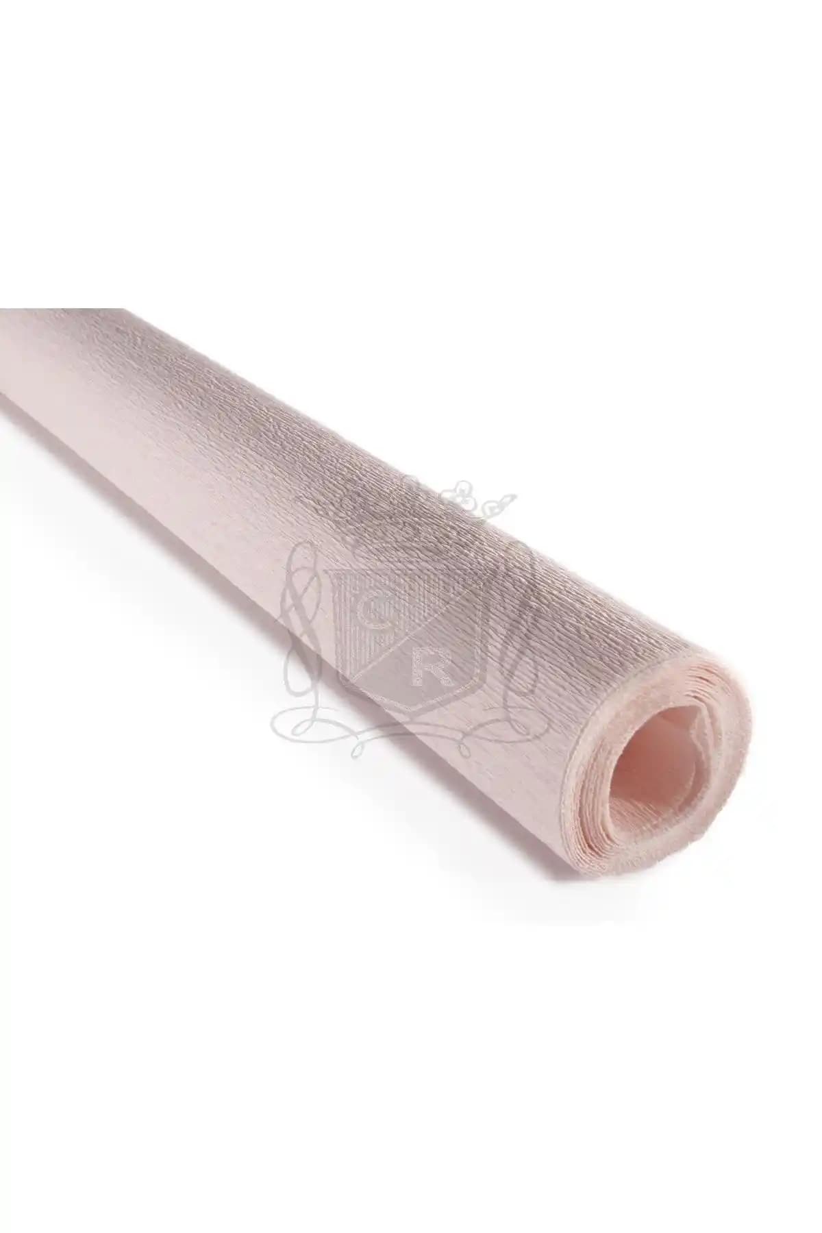 Roco Paper İtalyan Krapon Kağıdı No:354 Soft Pembe 50x150 cm Hafif ve Dayanıklı Kaplama Kağıdı