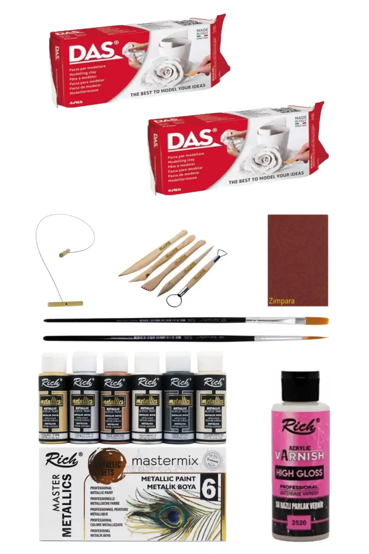 Seramik ve Hobi Seti ile Yaratıcılığınızı Geliştirin ve Profesyonel Sonuçlar Elde Edin