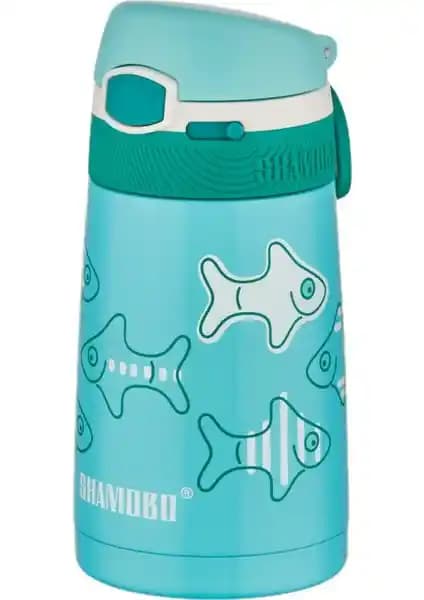 Shamobo Fiftyfifty Çocuk Termosu 350 ml Paslanmaz Çelik Sızdırmaz ve Sağlıklı Tasarım