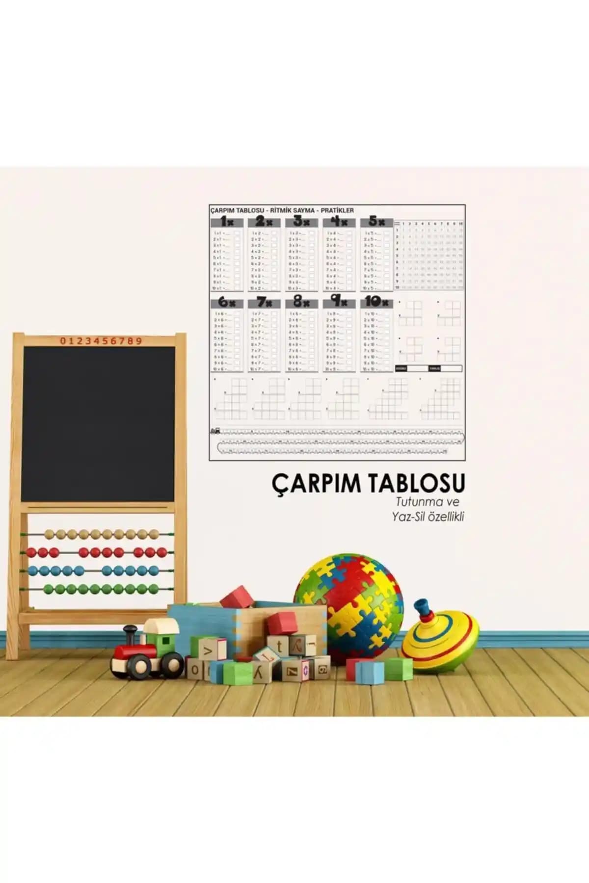 Sihirli Tahta Çarpım Tablosu Akıllı Kağıt Tahta Geniş Yüzey ve Kullanışlı Tasarım