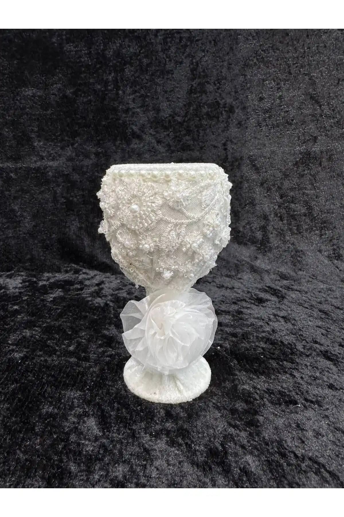 SırmalıHome El İşli Krem Renkli Takı İğneliği Düğün ve Nikah Merasimleri İçin