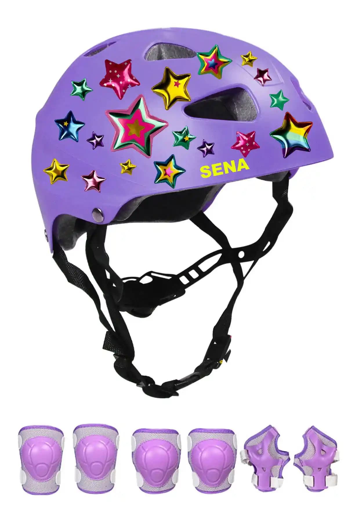 Sportaj Lila Çocuk Kaskı Güvenlik ve Eğlenceyi Bir Arada Sunar