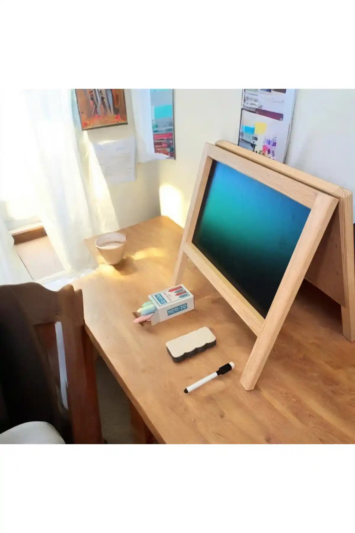 Store Drn Kids & Eğitim Çift Taraflı Yazı Tahtası: Eğlence ve Öğrenmenin Birleşimi