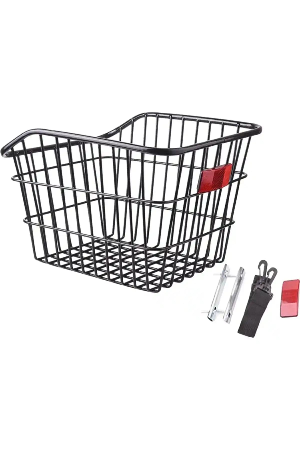 Streak Reflektörlü Bisiklet Sepeti: Güvenli ve Pratik Taşıma Çözümü