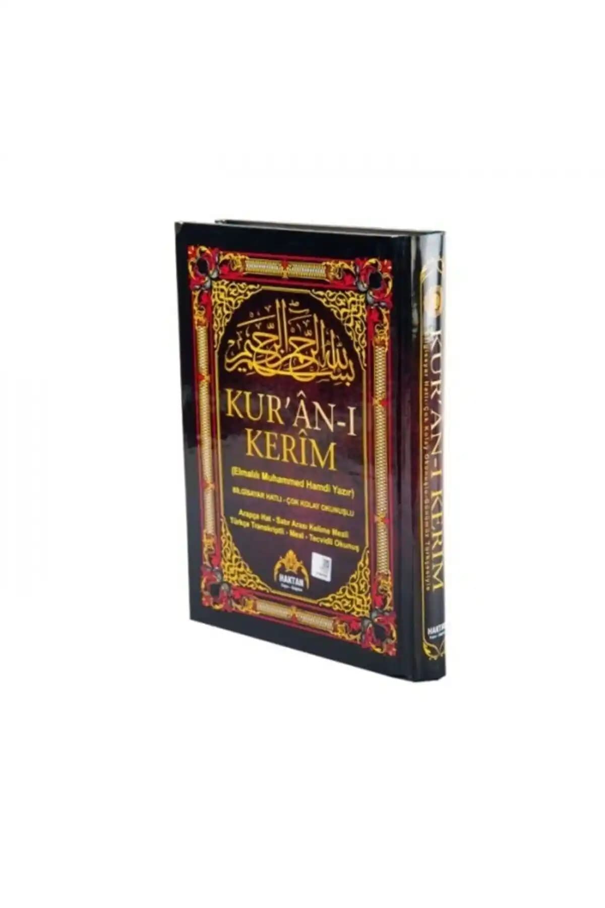 Taşınabilir ve Türkçe Açıklamalı Orta Boy Kur'an-ı Kerim Seti Haktan Yayın