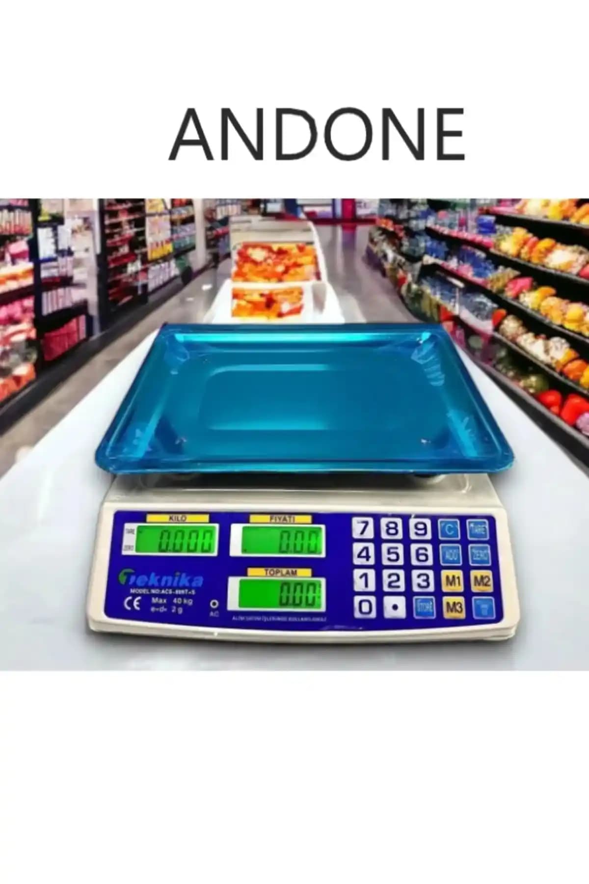 Teknika 40 Kg Elektronik Tartı: Dayanıklı ve Hassas Tartım Çözümü