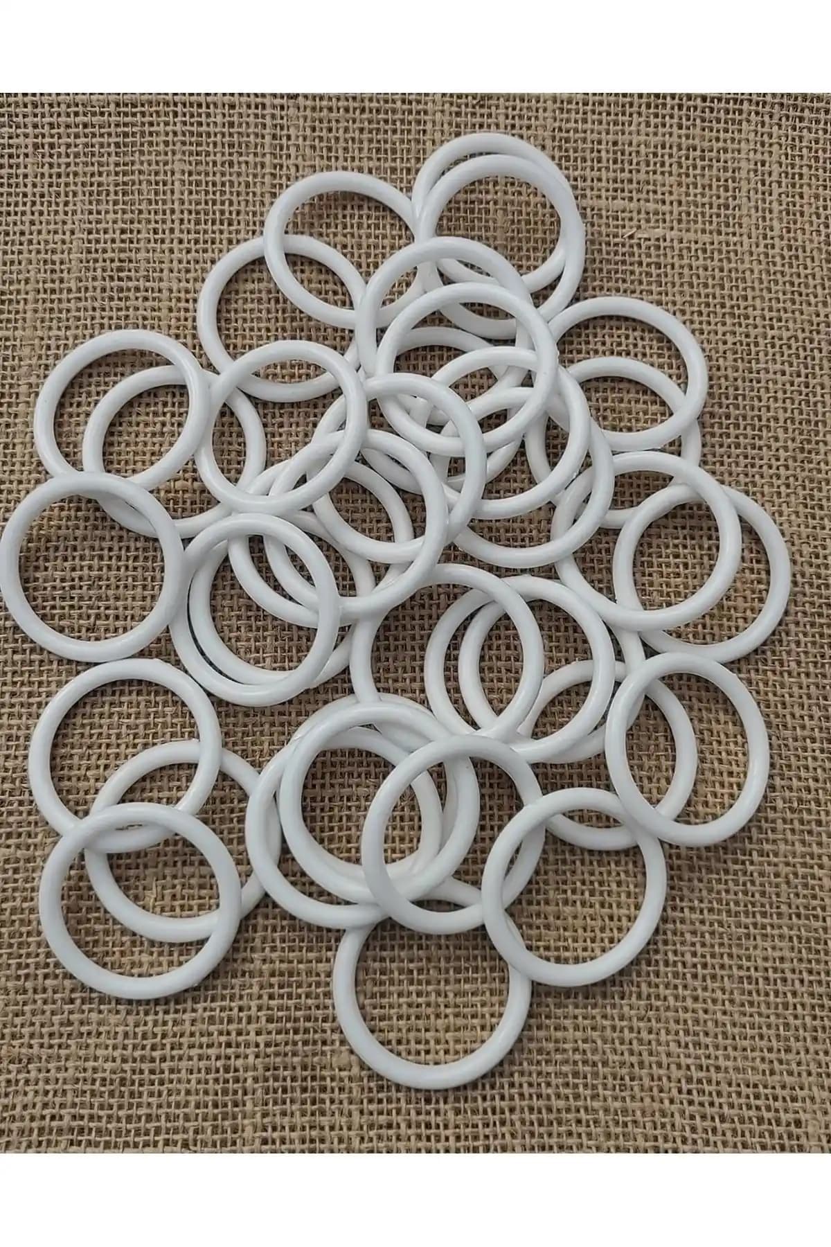 TıkTık AL Lif Halkası Plastik Halka 50 Adet Çok Yönlü Kullanım ve Dayanıklılık