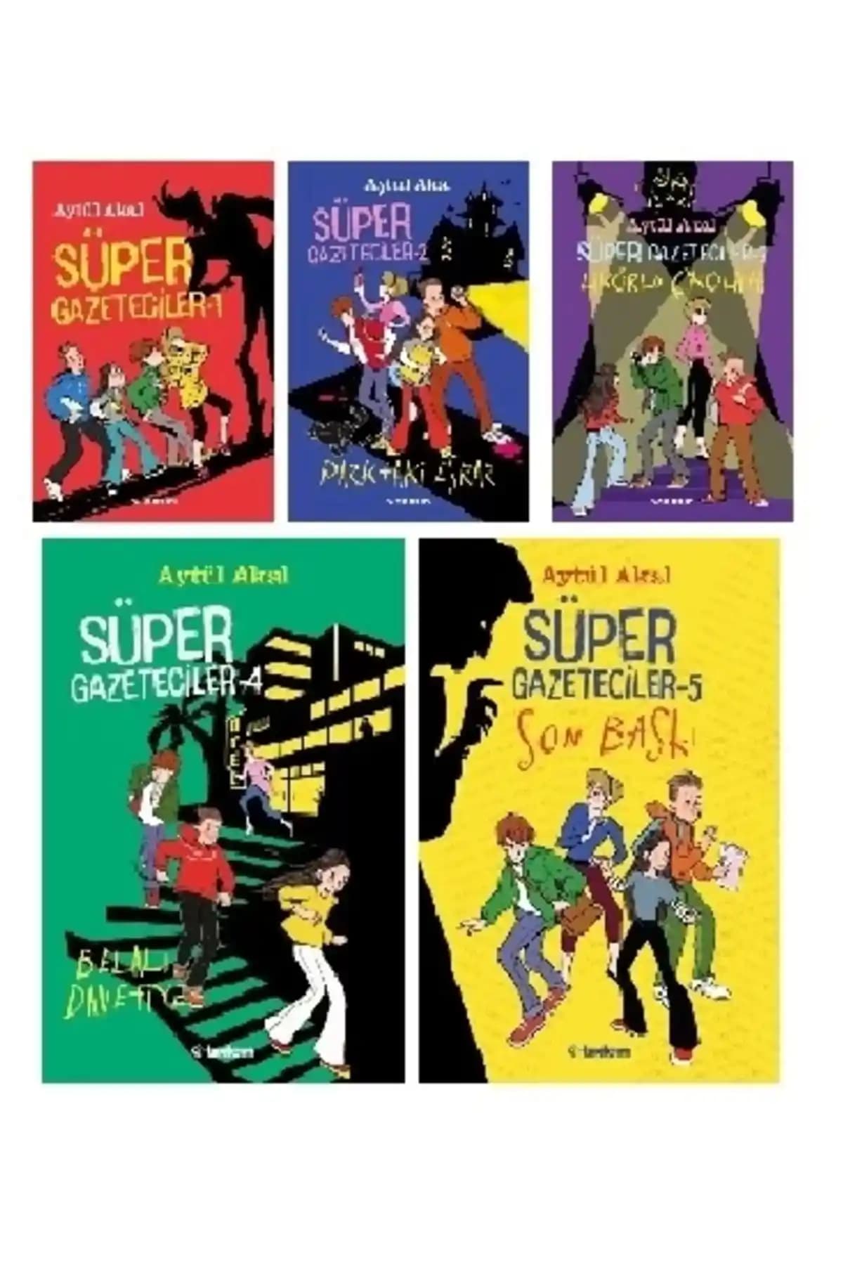 Tudem Yayınları Süper Gazeteciler Seti: Çocuklar ve Gençler İçin Eğitici ve Eğlenceli Kitap Koleksiyonu