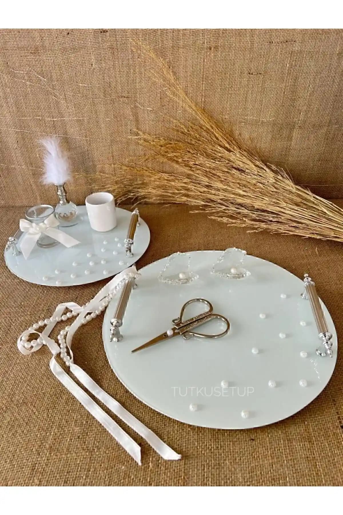 TutkuSetUp Söz-nişan Tepsi Seti: Zarif ve İşlevsel Hediye Alternatifi