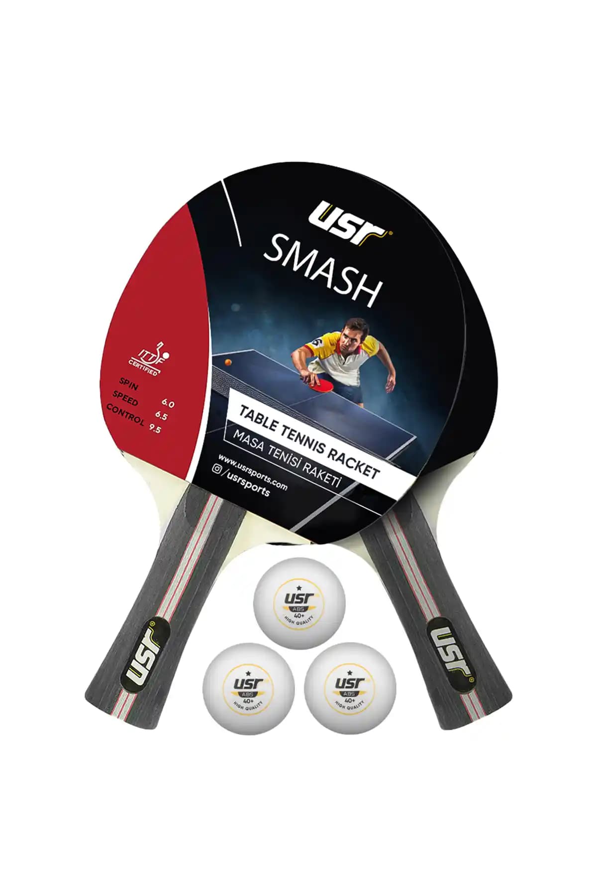 Usr Smash-rb Masa Tenisi Seti: Başlangıçtan Profesyonelliğe Uygun Performanslı Komple