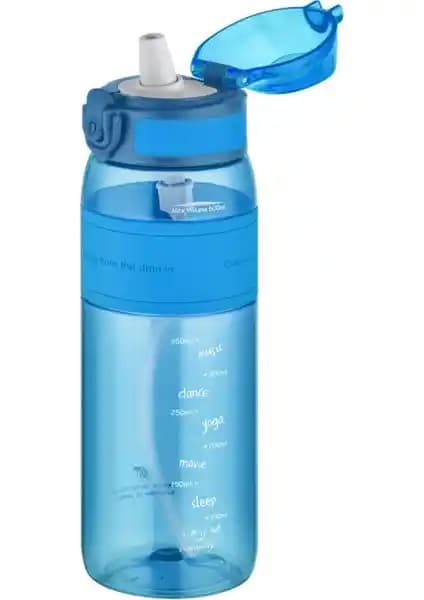 Uzspace Fiftyfifty Pipetli Su Matarası 600 ml dayanıklı ve hijyenik tasarımıyla ideal kullanım sağlar