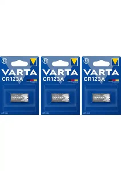 Varta 6205 CR123A 3V Lityum Pil: Yüksek Performans ve Güvenilirlik Sunan Enerji Kaynağı