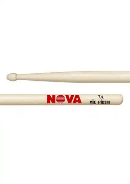 Vic Firth N7A Nova 7A Baget: Dayanıklı Ahşap Davul Çubuğu Performans ve Konfor İçin