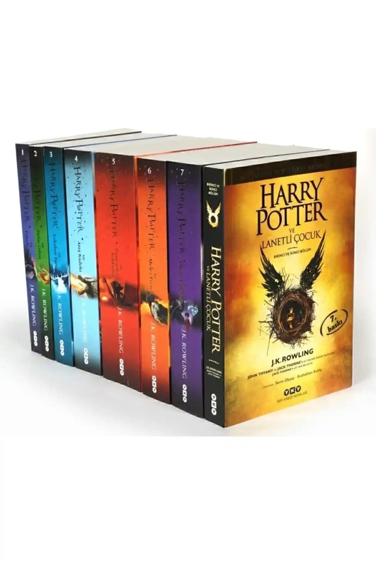 Yapı Kredi Yayınları Harry Potter 8 Kitap Seti: Büyülü ve Koleksiyonluk Edebiyat Deneyimi