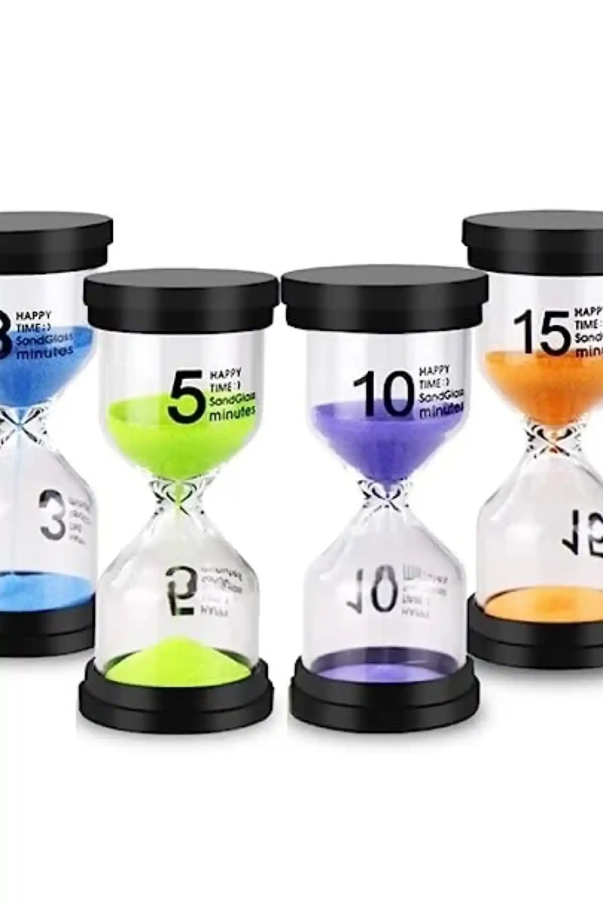 Yenigeldi 5dk Renkli Kum Saati ile Günlük Zaman Yönetimini Kolaylaştırın