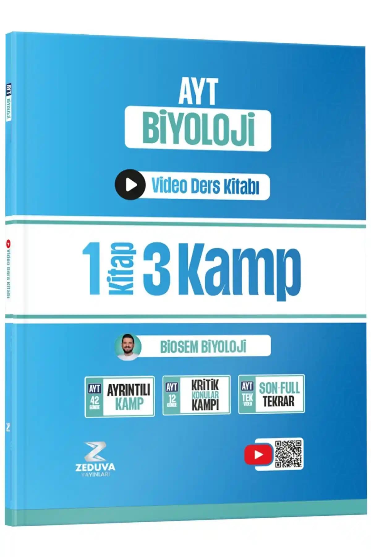 Zeduva Biosem AYT Biyoloji 1 Kitap ve Kamp Video Dersleri ile Sınava Etkili Hazırlık