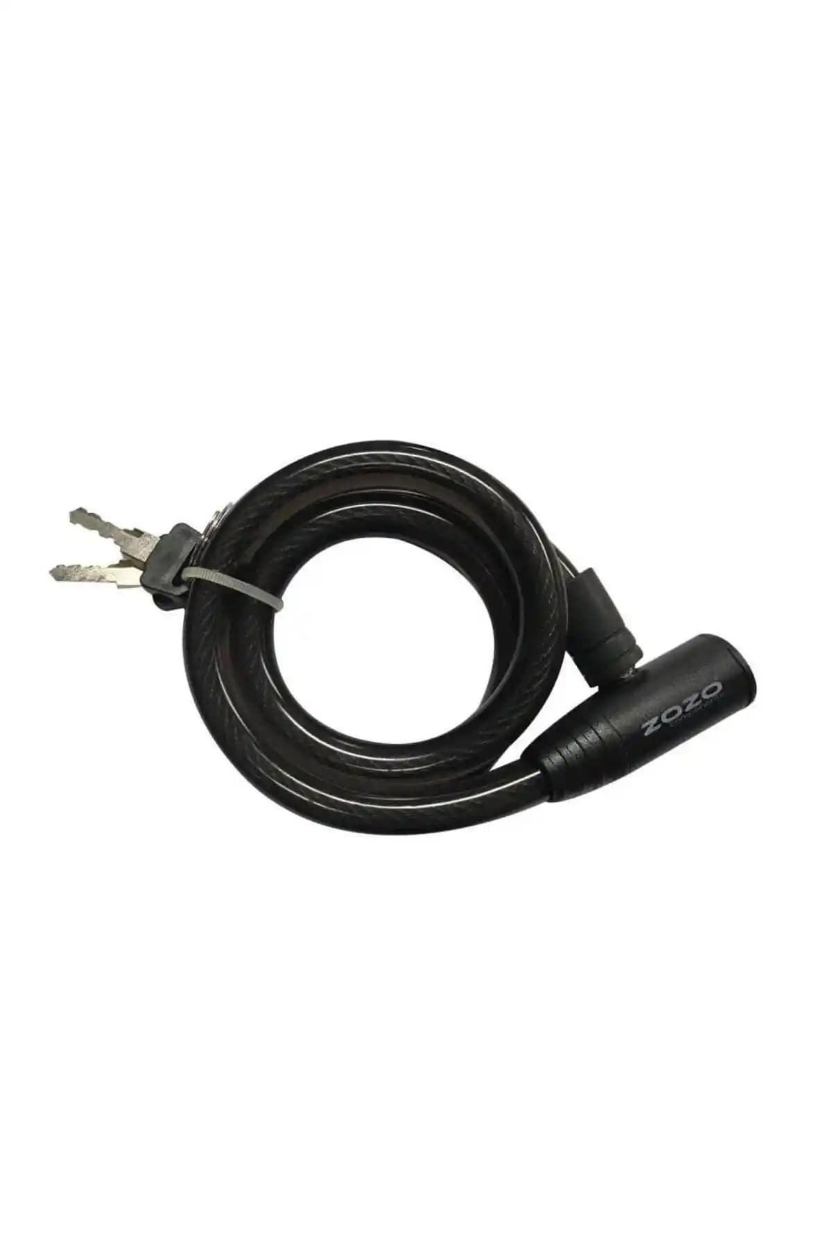 Zozo EVO 12x800 Mm Anahtarlı Bisiklet Kilidi Güvenlik ve Kullanım Kolaylığı Sunar