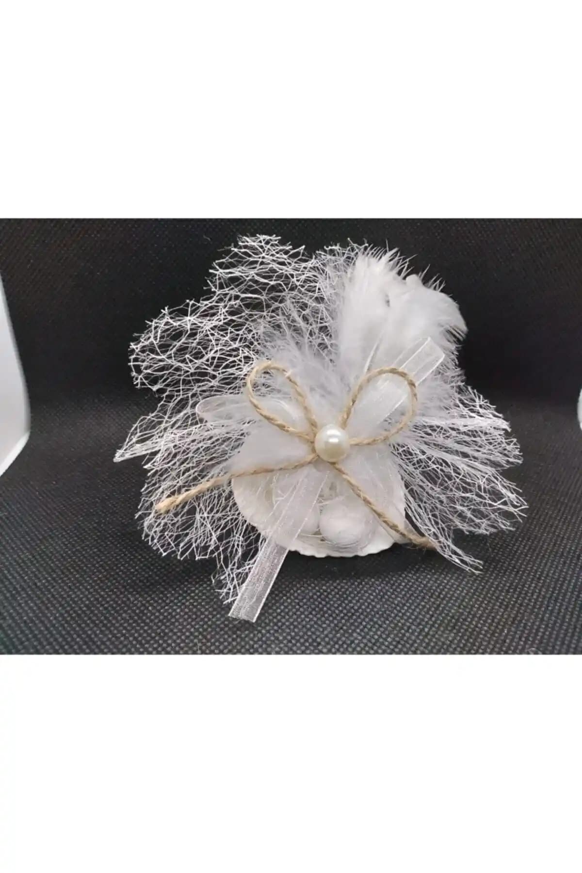 Doğal Deniz Kabuklu Mıknatıslı Nikah Şekeri: Şıklık ve Anlamın Buluşması