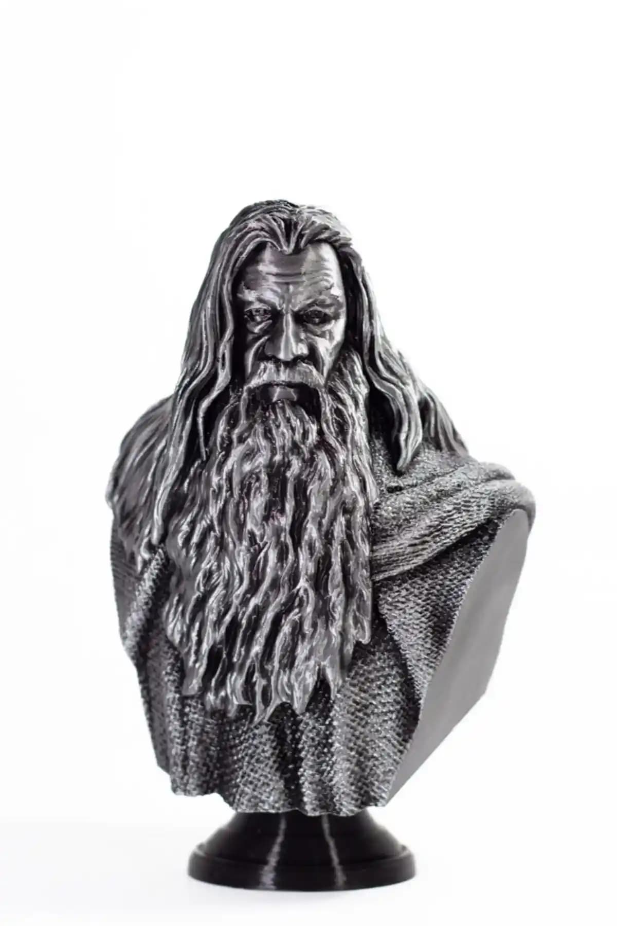 Dream3D Gandalf Büst: Orta Dünya'nın Detaylı ve Şık Koleksiyon Parçası