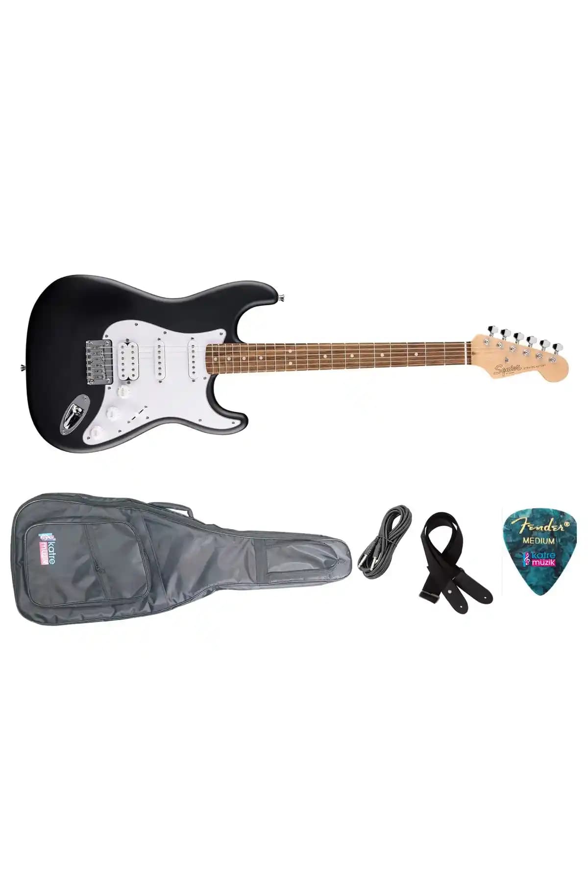Fender Squier Debut Strat Hss ile Midex Rph-30bk-25amp Gitar Seti Karşılaştırması