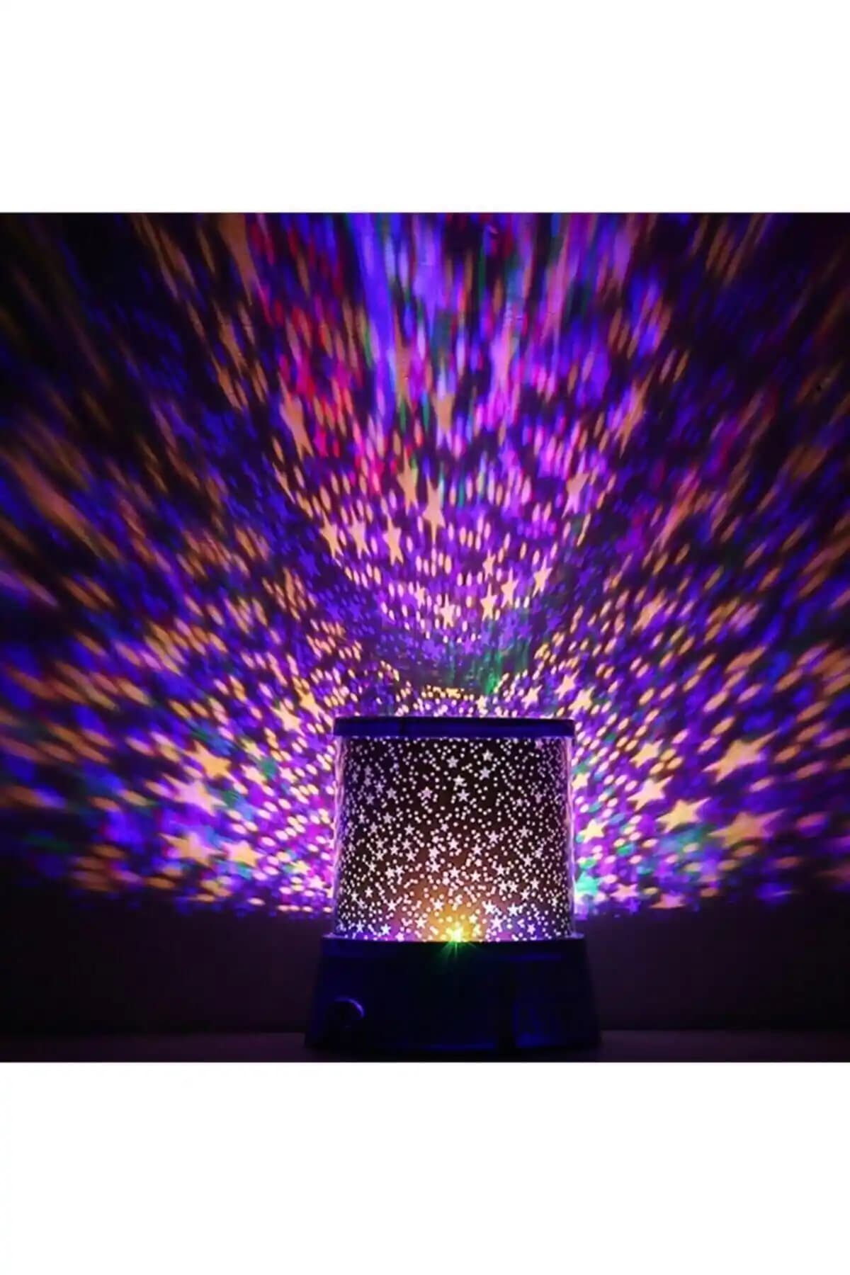 Genel Markalar CLZ192 Star Master Projeksiyonlu Gece Lambası ile Huzurlu ve Renkli Atmosfer Yaratın