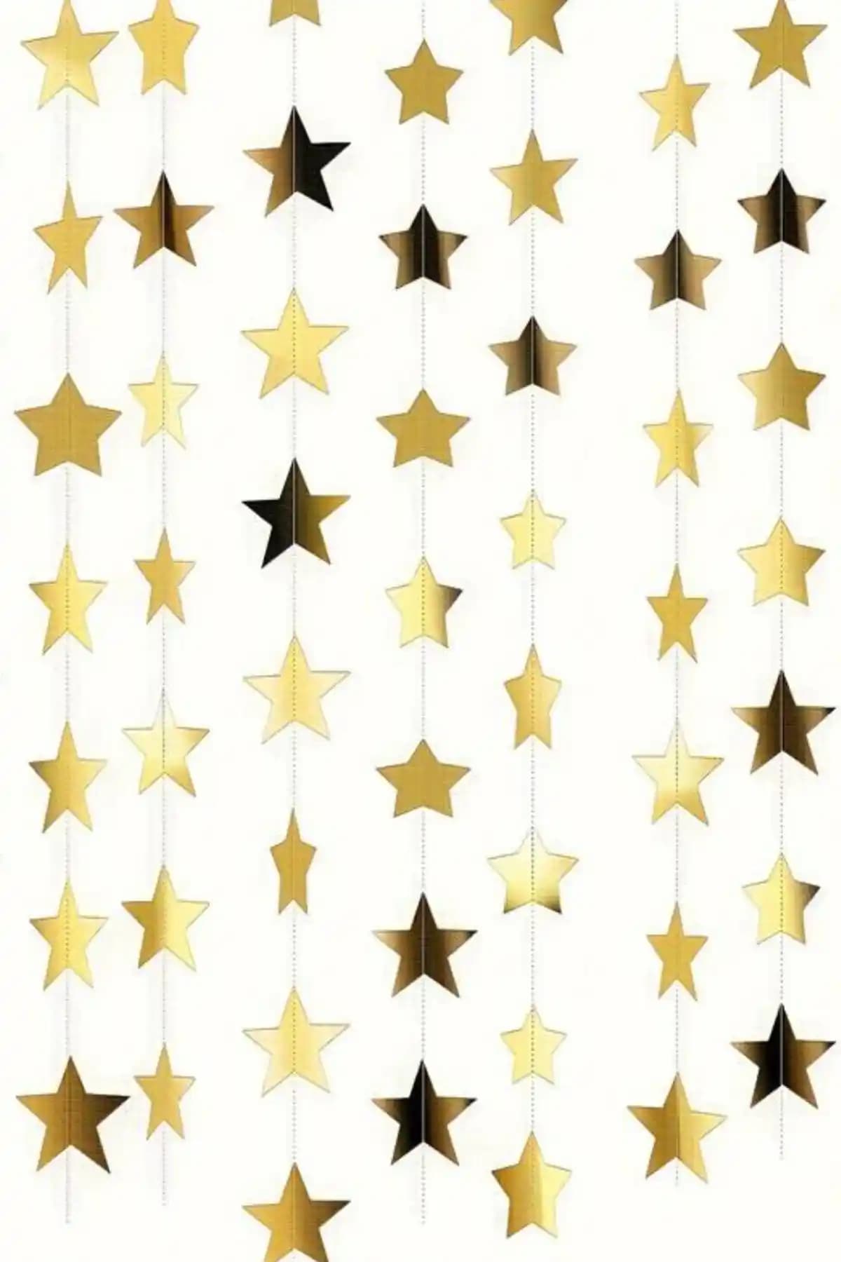 Huzur Party Store Altın Yılz Süsüyle Kutlamalarınıza Zarif ve Modern Dekorasyon Çözümü