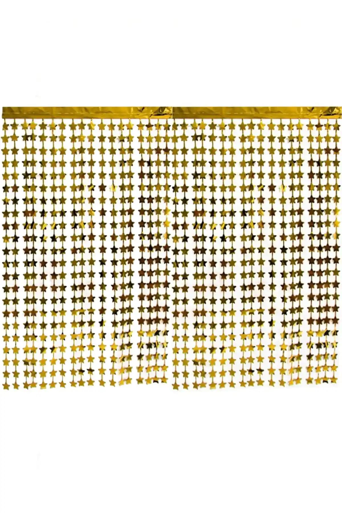 Parti Dekorasyonu Ürünleri Karşılaştırması: Altın Fon ve Siyah Püsküllü Masa Eteği