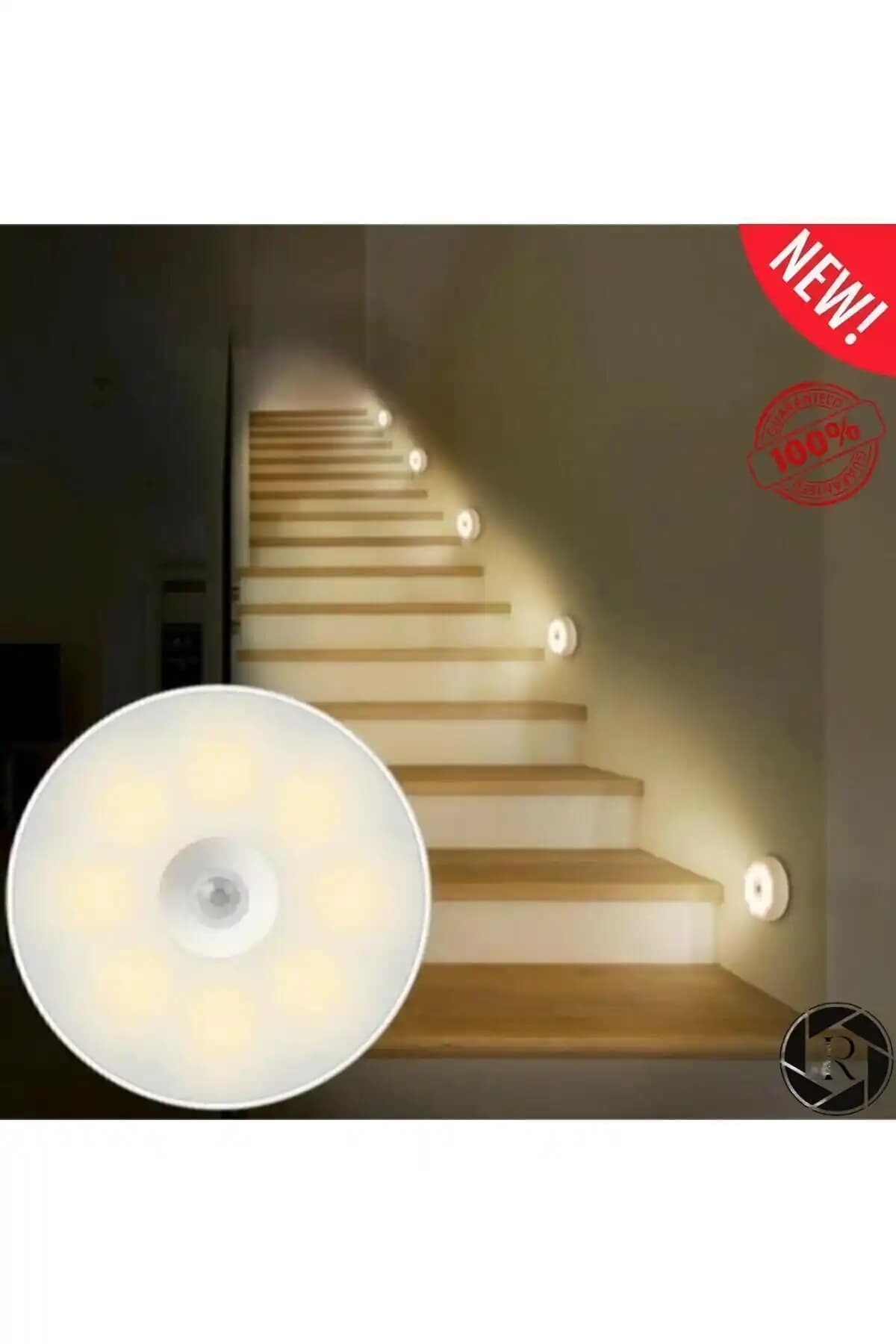 REVOPRO Hareket Sensörlü LED Lambası: Enerji Verimli ve Pratik Aydınlatma Çözümü