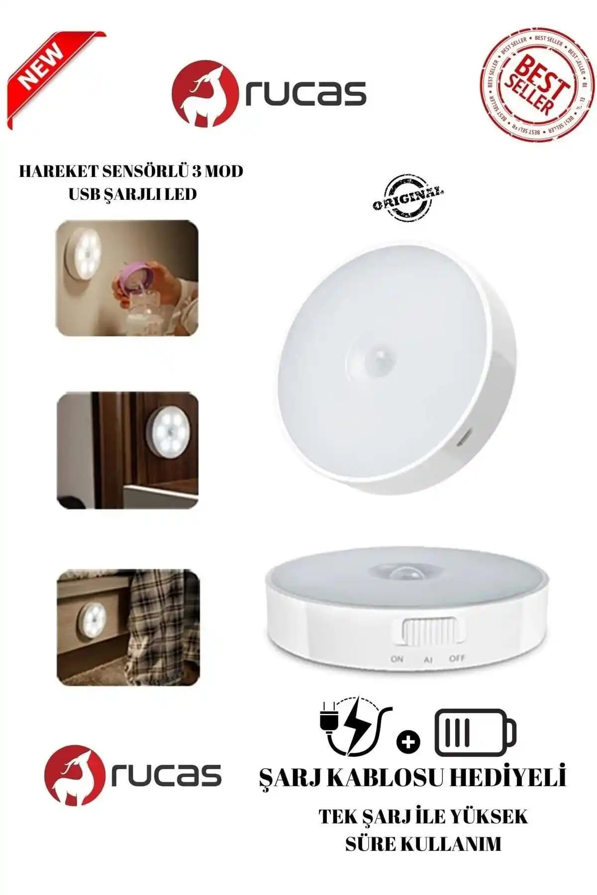 Rucas ve sgeteknoloji Hareket Sensörlü Led Lambalar Karşılaştırması