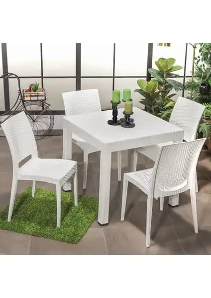 Mobetto Rattan Bahçe Masa Takımı Karşılaştırması: 80x80 ve 80x140 Modellerinin Özellikleri 1