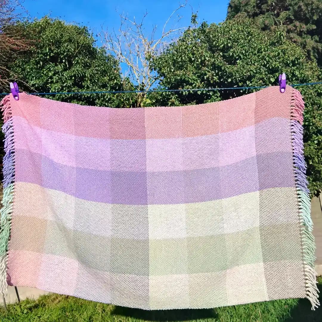 Ashford 32" Rigid Heddle Dokuma Tezgahıyla Bebek Battaniyesi Üretimi ve Teknik Detayları