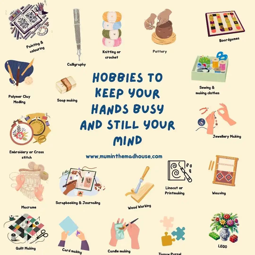 Ellerinizi Meşgul Edip Zihninizi Rahatlatan Hobilerin Zihinsel ve Fiziksel Faydaları