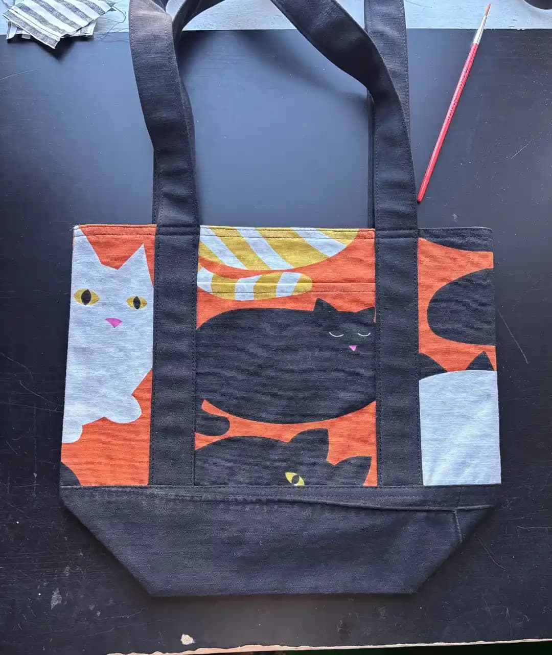 IKEA Kumaşından Dayanıklı ve Estetik Desenli Tote Çanta Yapımı Rehberi