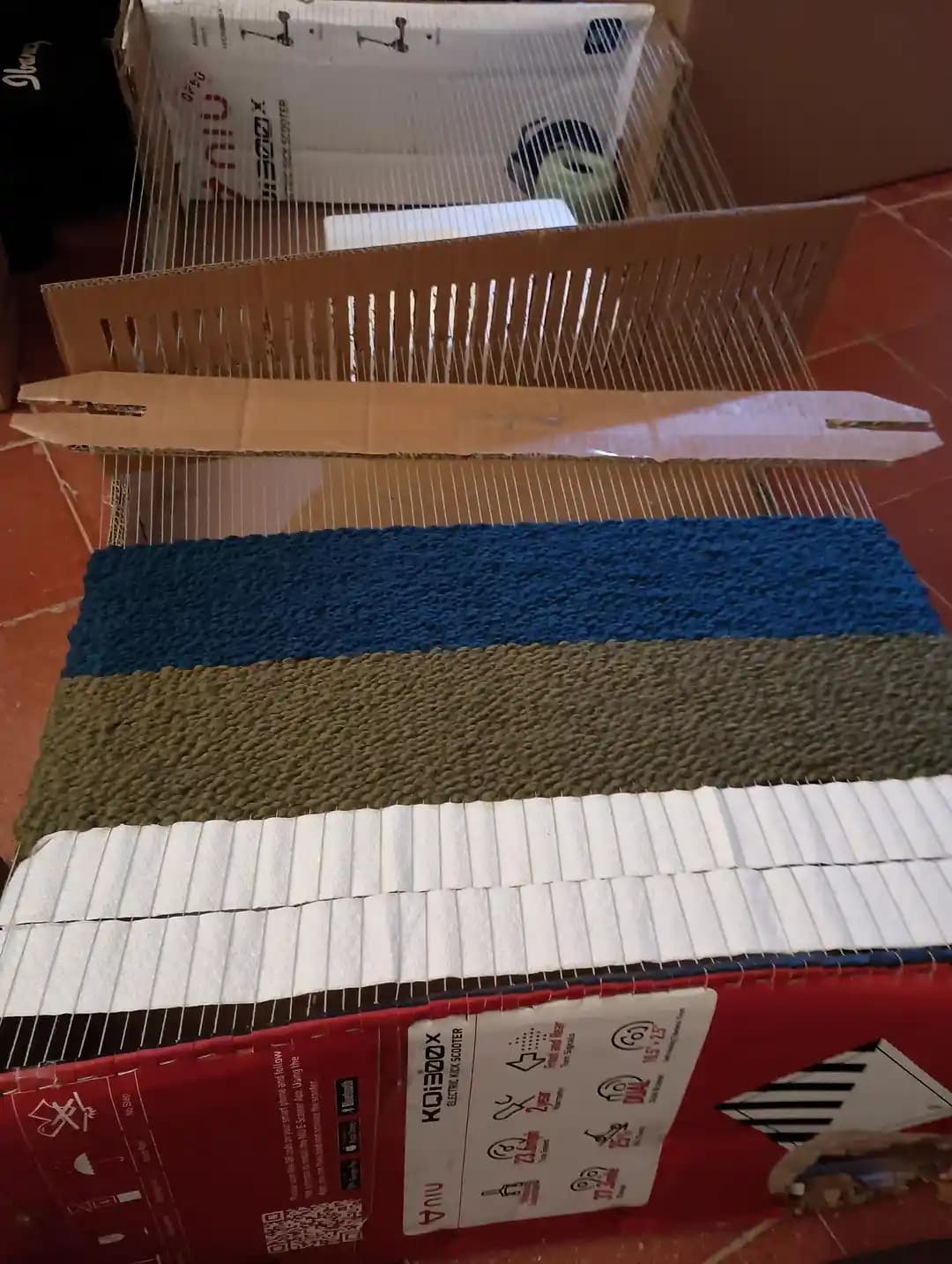 Kartondan Dokuma Tezgahı Yapımı ve Kullanımı: Dayanıklılık ve Tasarım Değerlendirmesi