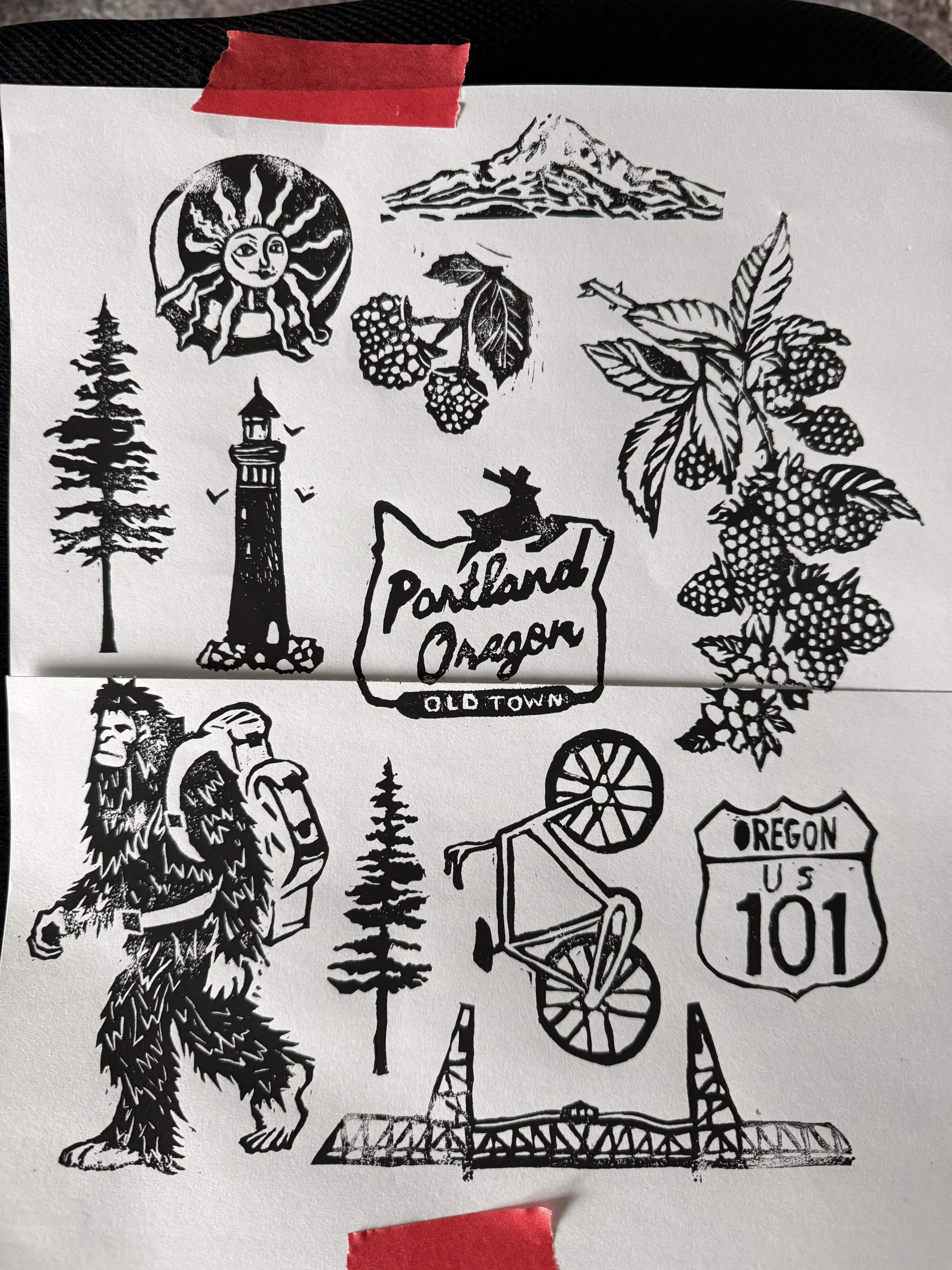 PNW Temalı Kolajlarda Boşluk Doldurma Teknikleri ve Estetik Yaklaşımlar