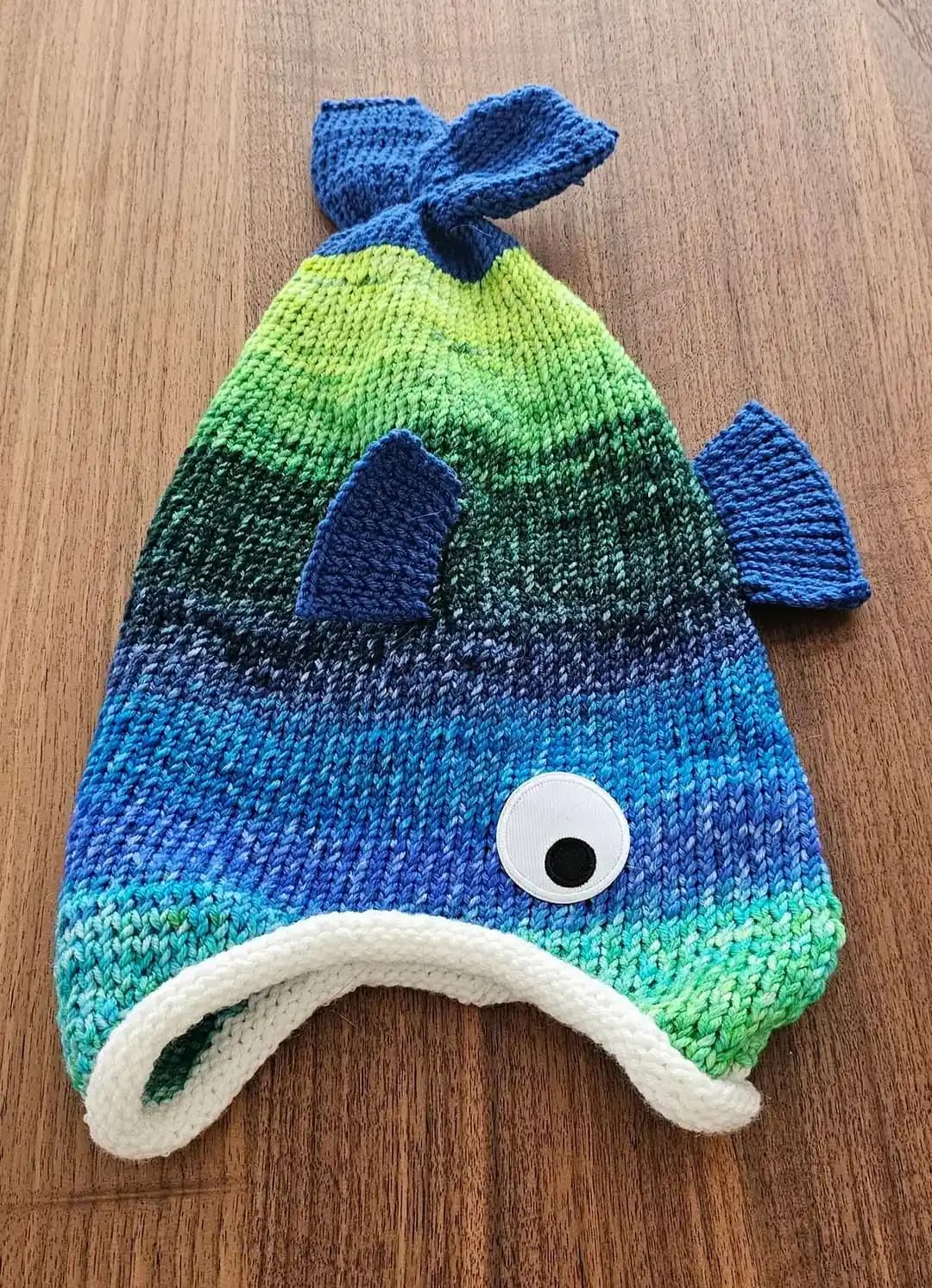 Balık Temalı Örgü Şapkalar ve Burulmuş İlmeklerin Örgü Tekniklerine Etkisi